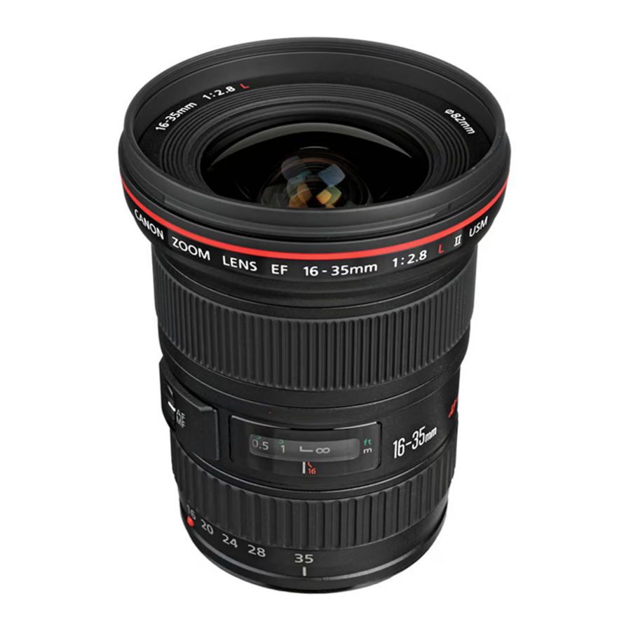 Canon ULTRASONIC EF LENS EF16-35mm f/2.8L II USM Manual