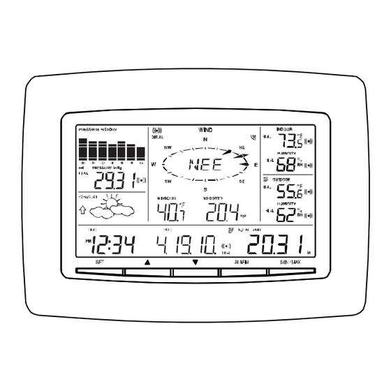 La Crosse Technology WS-2812-IT Quick Setup Manual