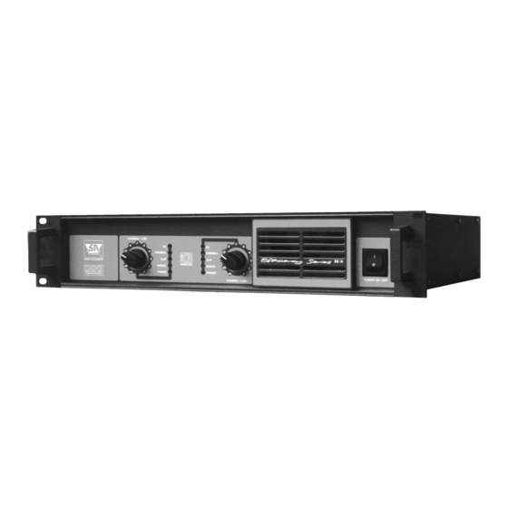 Stage Accompany ES 10SERIES User Manual