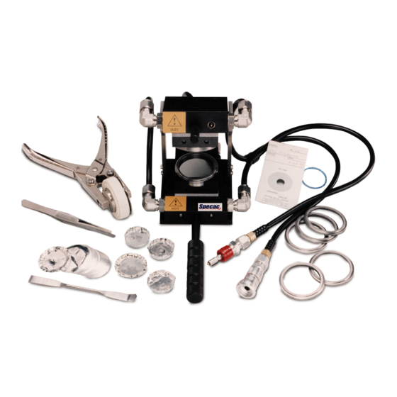 Specac Atlas GS15800 User Manual