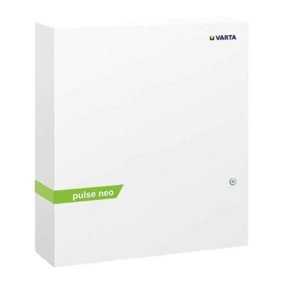 Varta Pulse neo Series Operating Manual