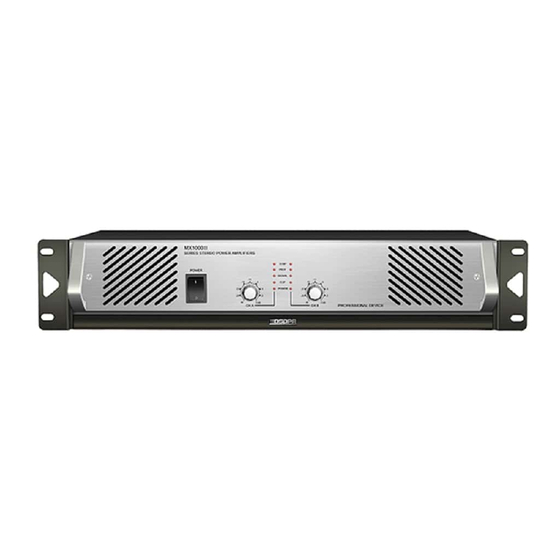 DSPPA MX1000II User Manual