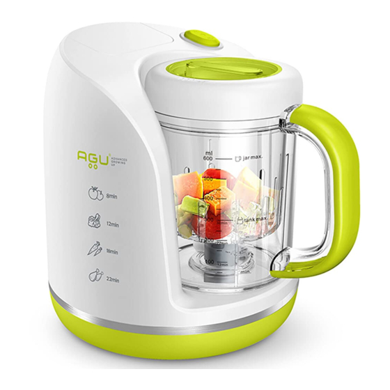 Agu Cookie Food Processor Manuals