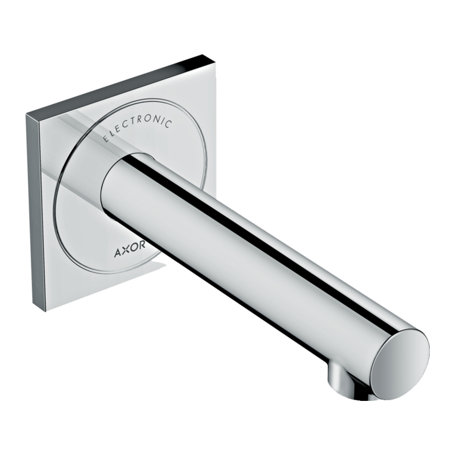 Hans Grohe AXOR Uno 45110000 Instructions For Use Manual