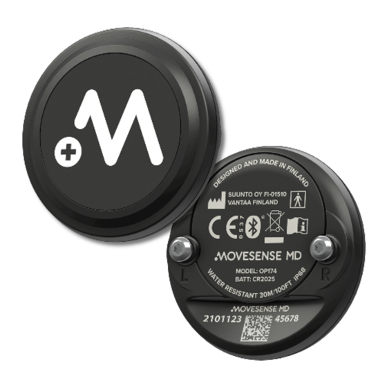 Movesense MD Manuals