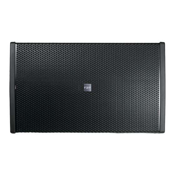 Fbt HORIZON VHA406ND Operating Manual