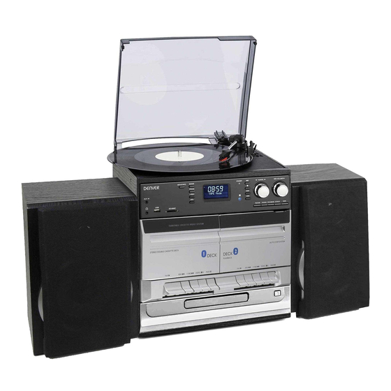 Denver MRD-166 User Manual
