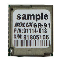 HOLUX GR-91 SPECIFICATION V0.4 Specification