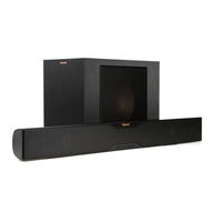 Klipsch R-20B Manual