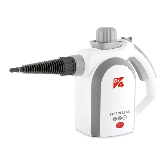 User Manuals: Di4 SteamClean Steam Cleaner