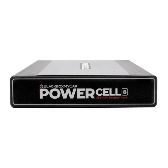BlackboxMyCar PowerCell 8 User Manual