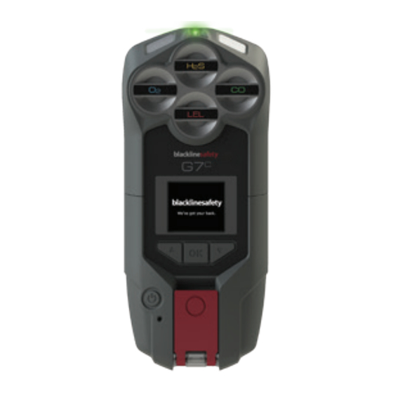 BlacklineSafety G7 Getting Started Manual