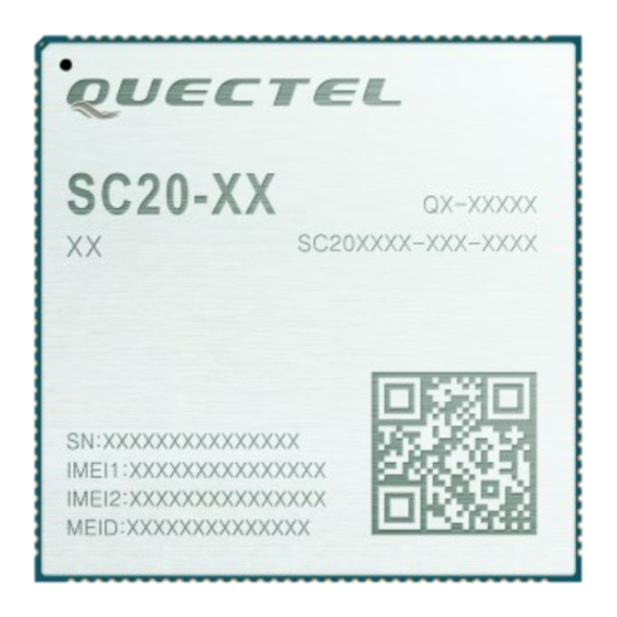 Quectel SC20-EL Manual
