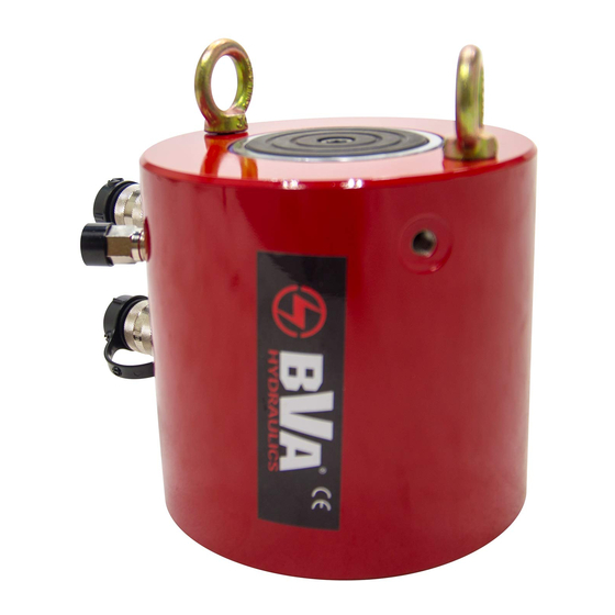 BVA Hydraulics HDG15002 Instruction Manual
