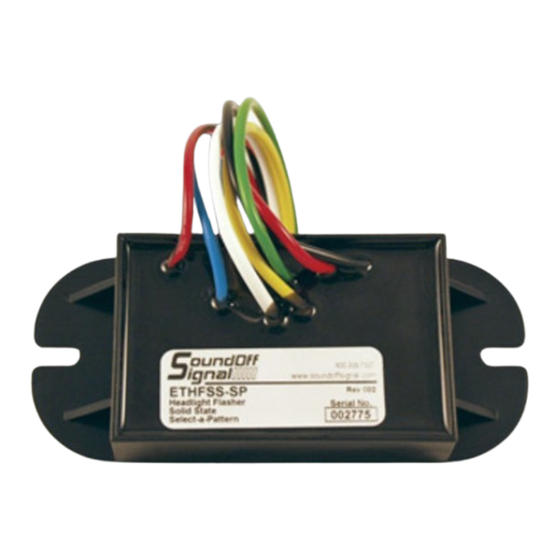 Soundoff Signal ETHFSS-CV Quick Start Manual