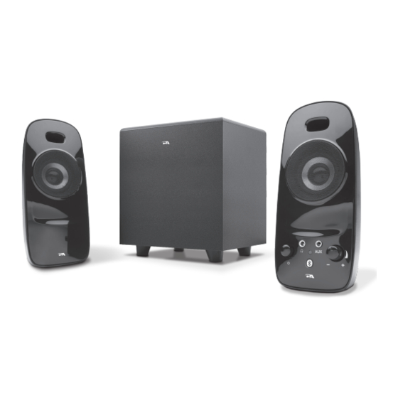 Cyber Acoustics CA-3092BT Owner's Manual