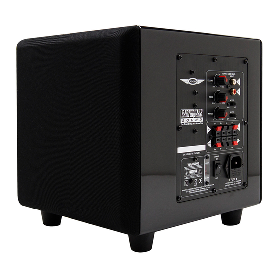 EARTHQUAKE MINIME P8 USER MANUAL Pdf 