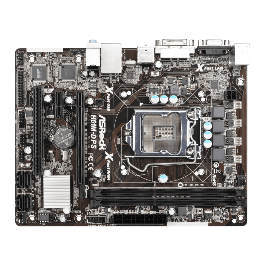 Asrock H61m-dps User Manual Pdf Download 