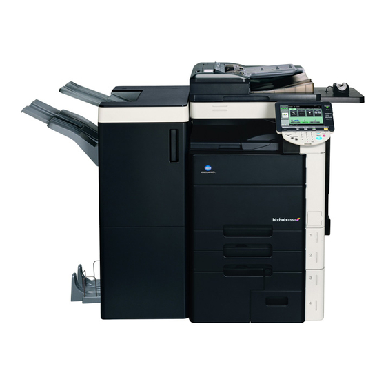 KONICA MINOLTA BIZHUB C550 USER MANUAL Pdf Download ManualsLib