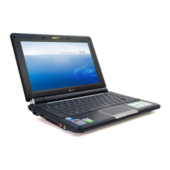 Asus 1000HD - Eee PC Celeron M 900MHz 1GB 120GB 10.1" Netbook XP Home User Manual
