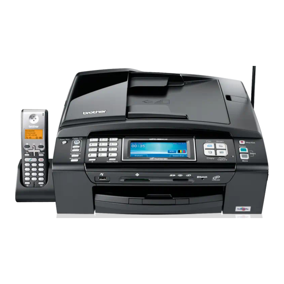 Brother MFC 990cw - Color Inkjet - All-in-One Guías Del Usuario Manual