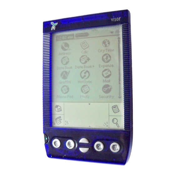 HANDSPRING VISOR USER MANUAL Pdf Download | ManualsLib