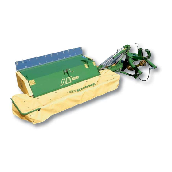 Krone AM 283 CV Operating Instructions Manual