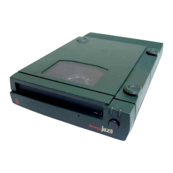 Iomega JAZ 1GB Installation Manual