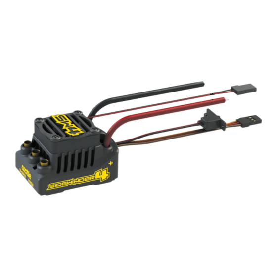 CASTLE Sidewinder 4 Quick Start Manual
