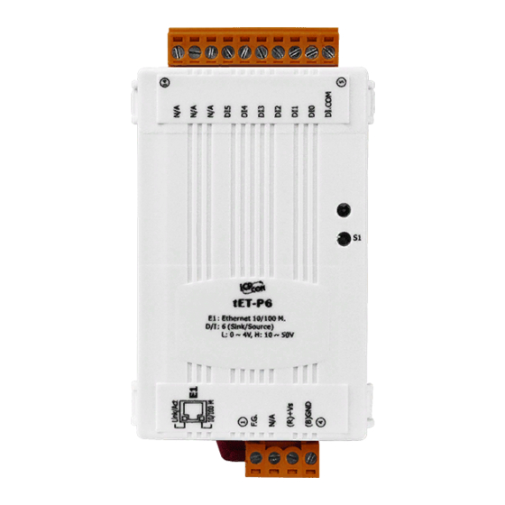 ICP DAS USA tPET-P6 Quick Start Manual