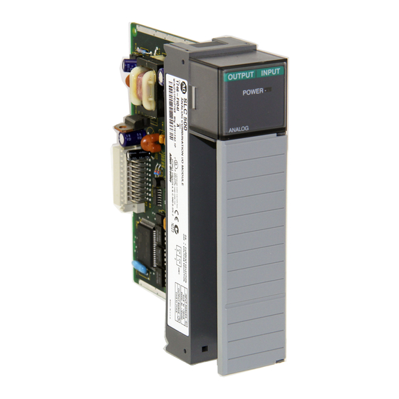 Allen-Bradley SLC 500 1746-FIO4I Manuals