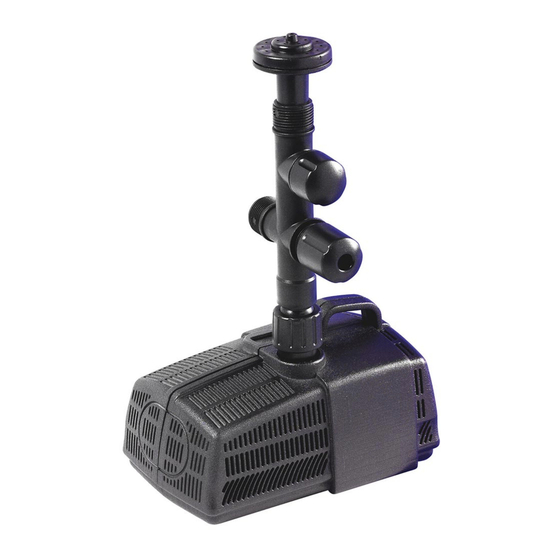 Hozelock Cyprio Cascade 1500 Installation And Operating Instructions Manual