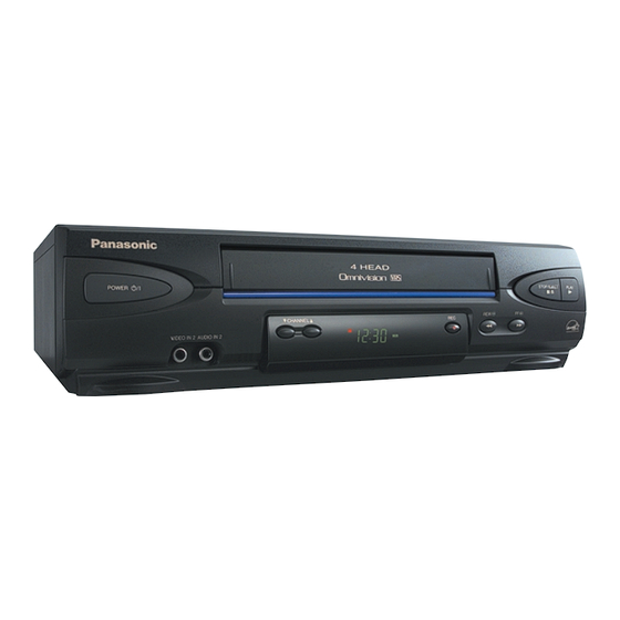 Panasonic PV-V4022A Operating Instructions Manual