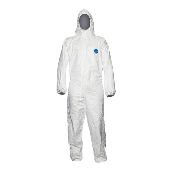 Dupont Tyvek 400 Dual Instructions For Use Manual