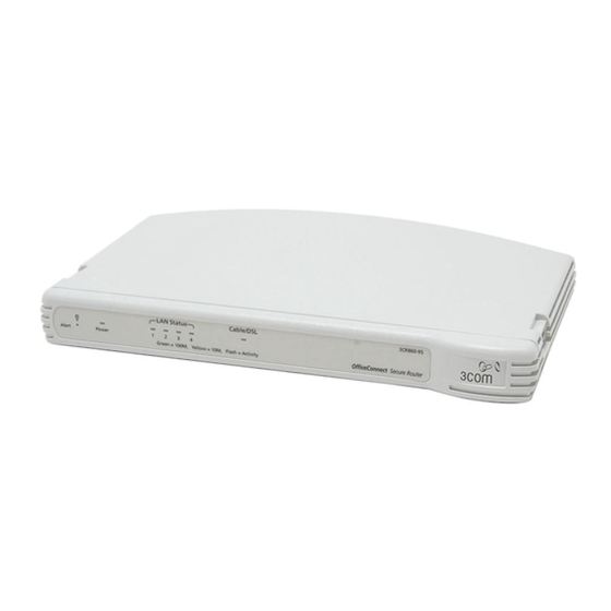 3Com OfficeConnect 3C612 Quick Start Manual