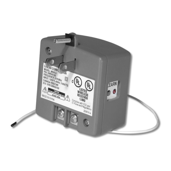 Linear MEGACODE MDR-U Installation Instructions