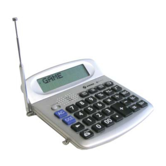 Steren CAL-210 Quick Start Manual