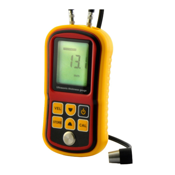 DEELAT D1140772 Thickness Gauge Manuals