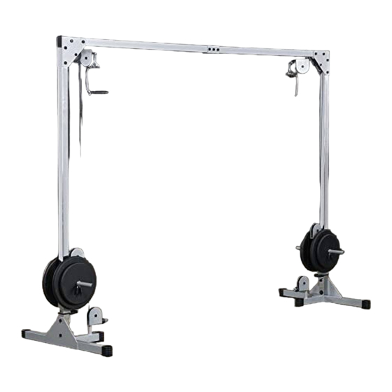 Body Solid Powerline PCC090X Owner's Manual