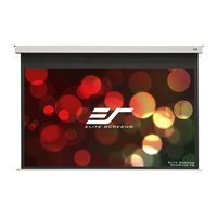 Elite Screens EB120VW2-E8 User Manual