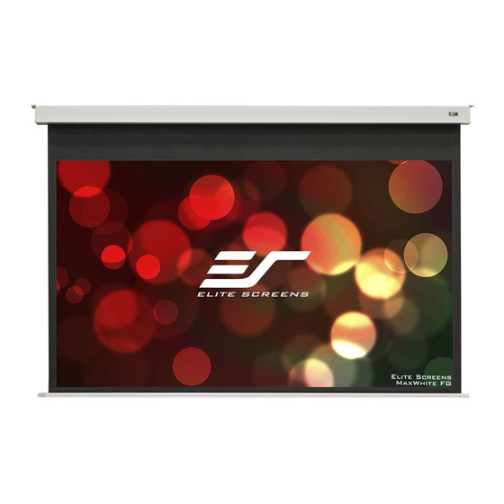 Elite Screens Evanesce B EB92HW2-E12 User Manual
