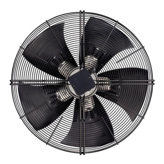 ebm-papst W3G630-GC52-51 EC Axial Fan Manuals