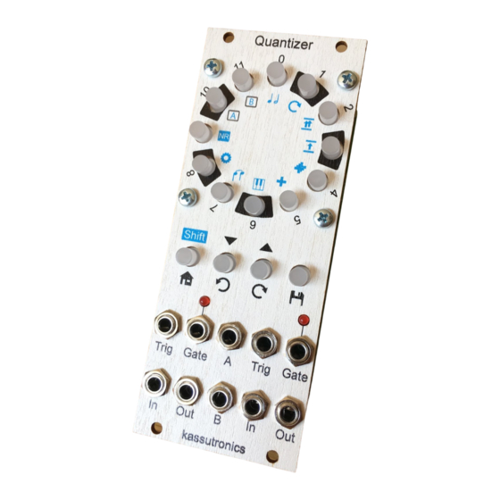 Kassutronics Quantizer User Manual