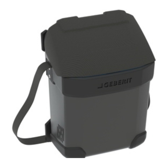 Geberit ESG 3 Operation Manual