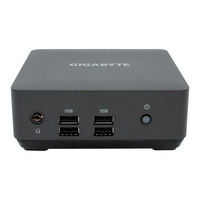 Gigabyte GB-BRi3H-1315 Quick Start Manual