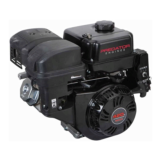 Predator Engines 60340 Quick Start Manual