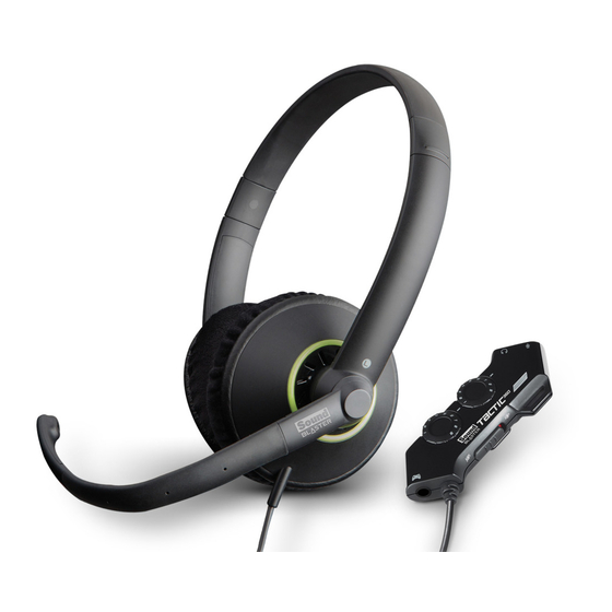 Creative Sound Blaster Tactic360 Ion Manual