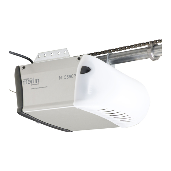 Merlin MT5580P Installation And Operating Instructions Manual