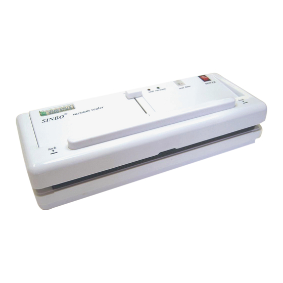 Sinbo DZ-280/A Instruction Manual