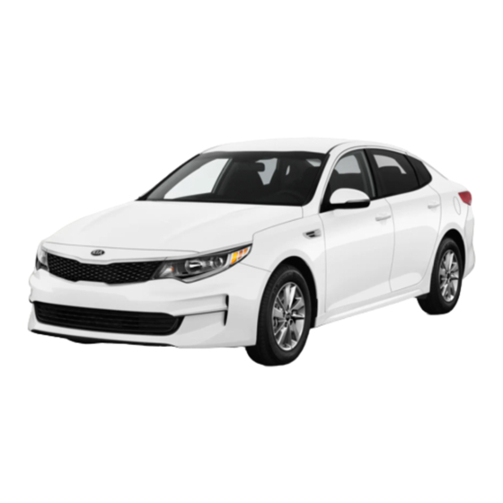 Kia 2016 Optima Owner's Manual